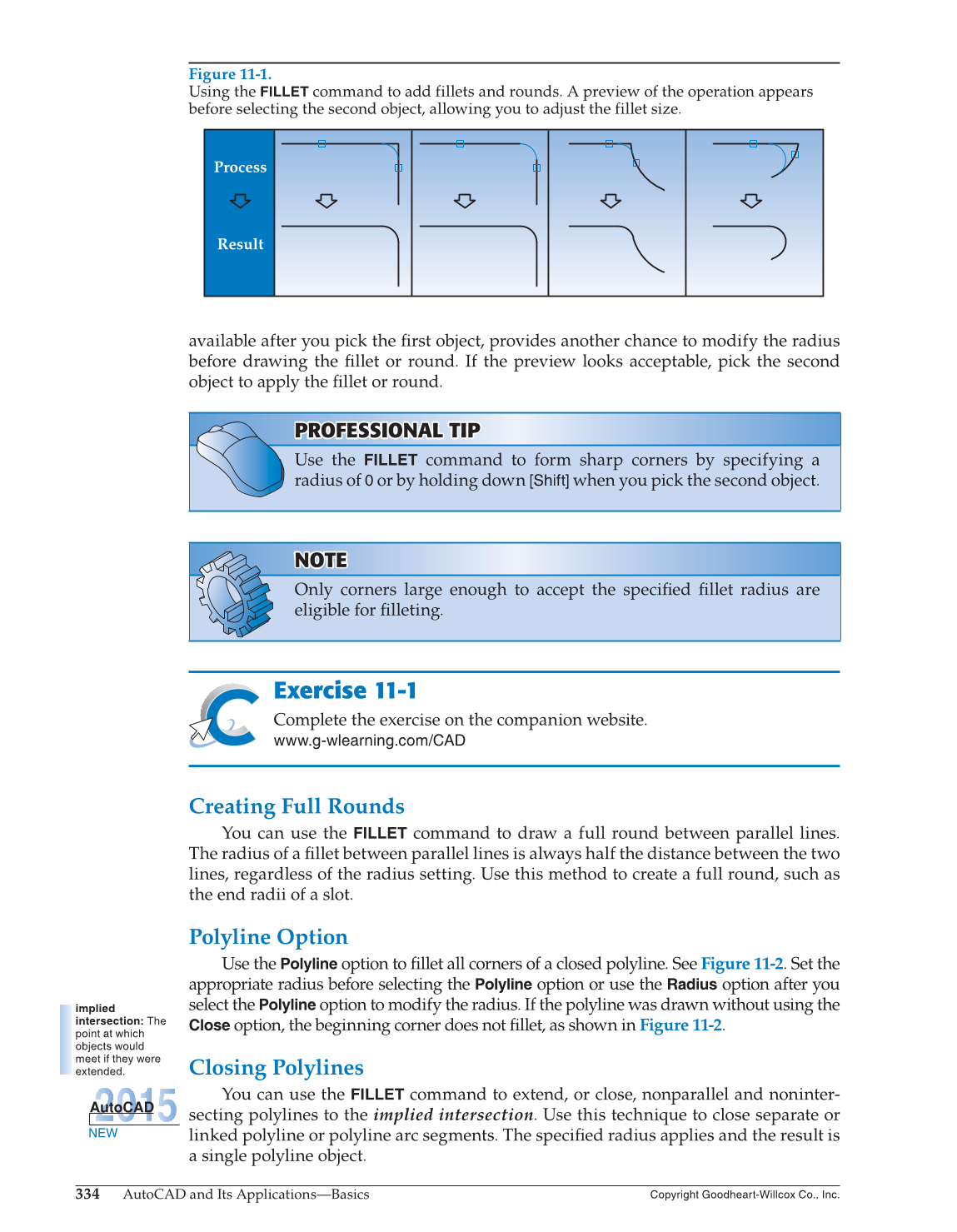 AutoCAD and Its Applications—Basics 2015, 22nd Edition page 334