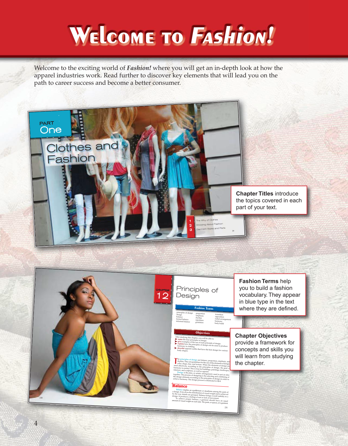 Fashion!, 6th Edition page 4