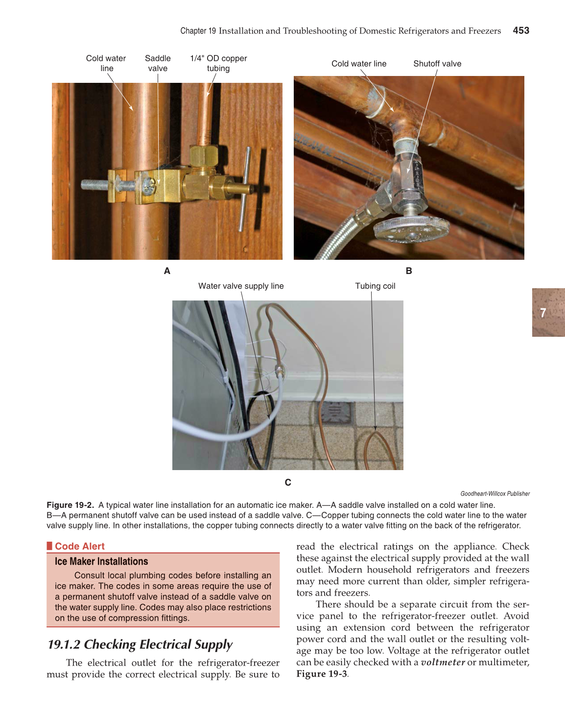 Modern Refrigeration and Air Conditioning, 19th Edition page 453