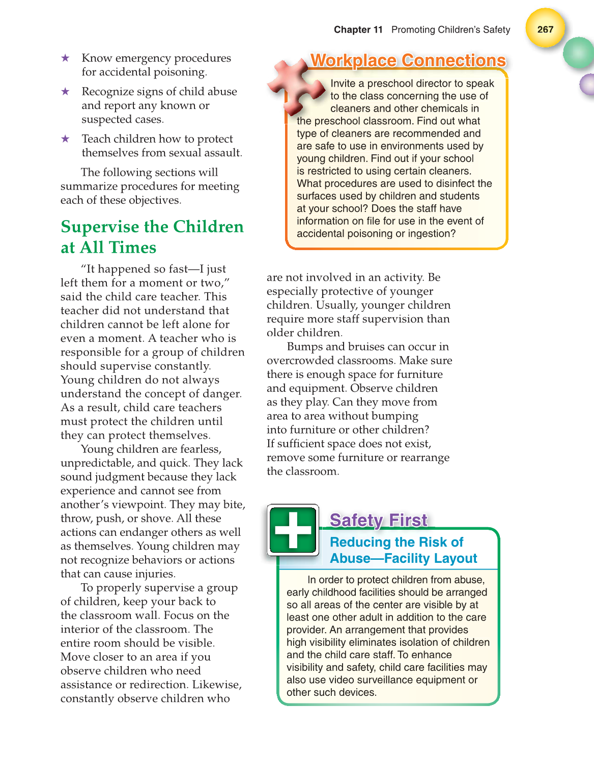 Working with Young Children, 7th Edition page 267