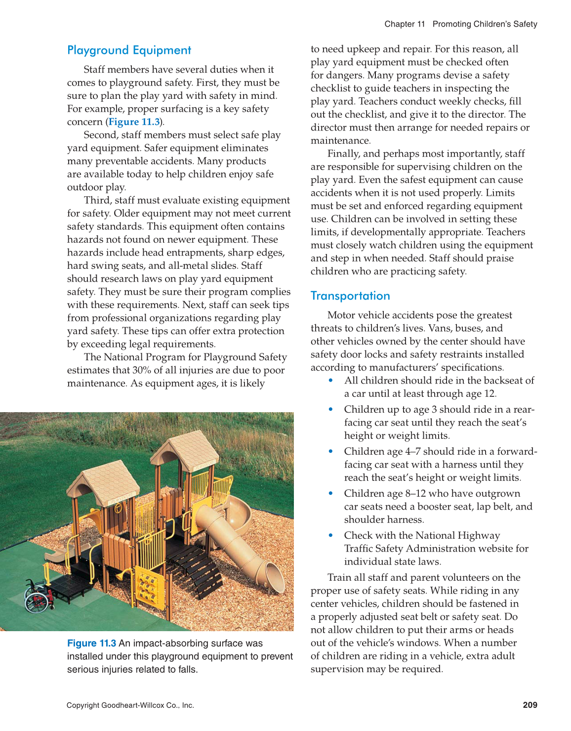 Working with Young Children, 8th Edition page 209