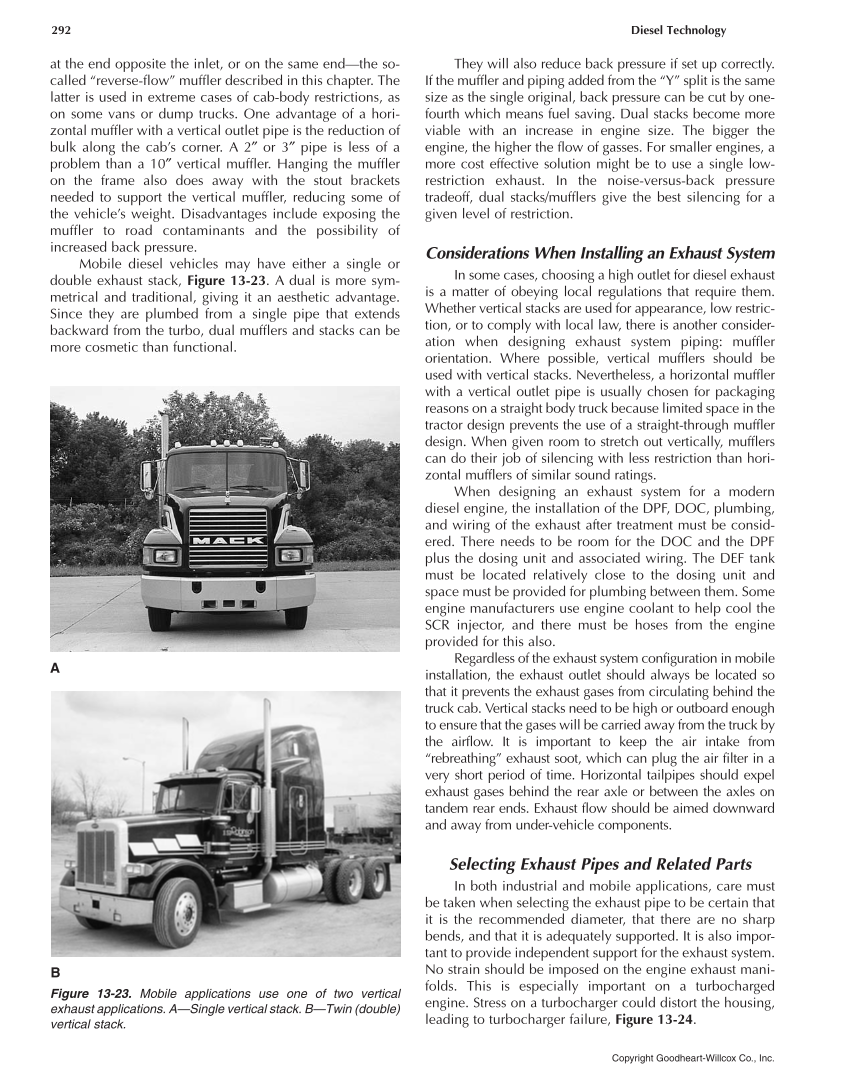 Diesel Technology, 8th Edition page 292