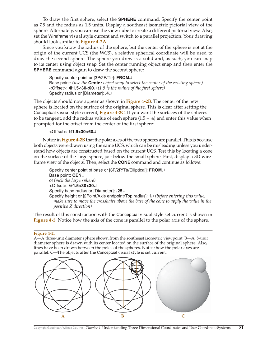 AutoCAD and Its Applications—Comprehensive 2020, 27th Edition page 81