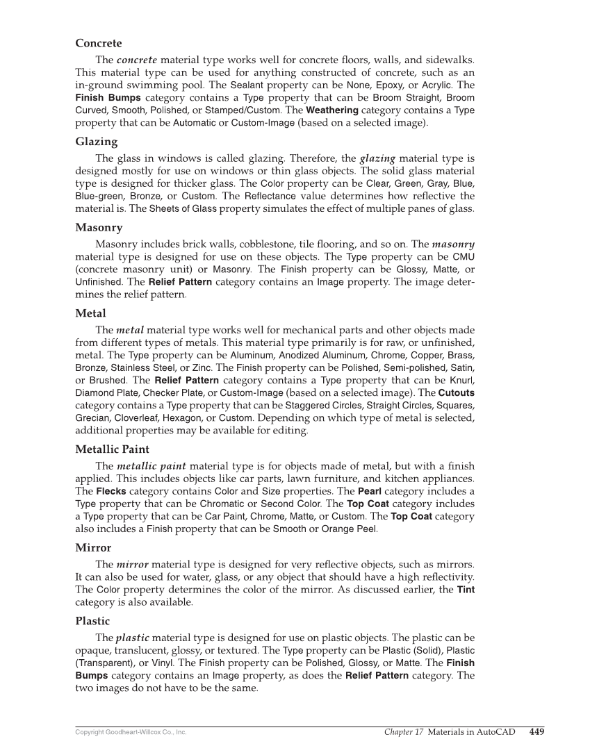 AutoCAD and Its Applications—Comprehensive 2020, 27th Edition page 449