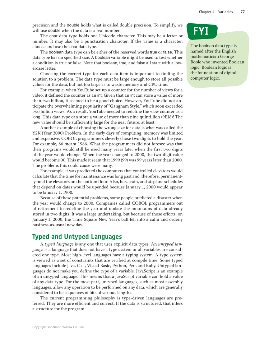 Introduction to Computer Science: Java Programming, 1st Edition page 77