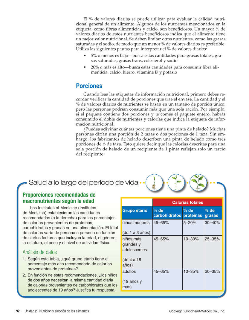 Salud integral, Segunda edición page 92