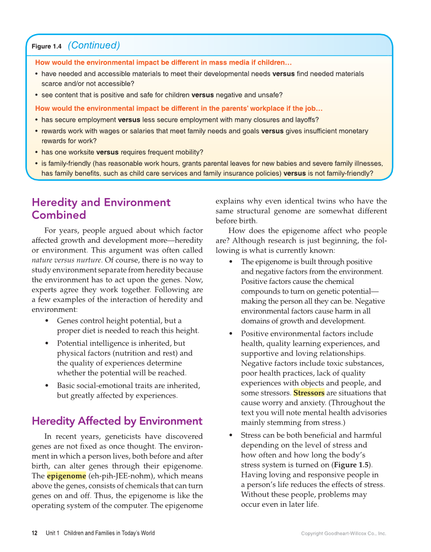 Child Development: Early Stages Through Age 12, 9th Edition page 12