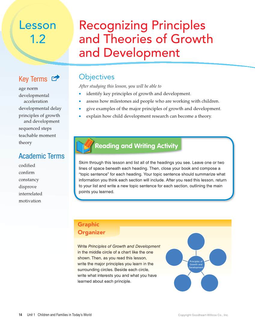 Child Development: Early Stages Through Age 12, 9th Edition page 14
