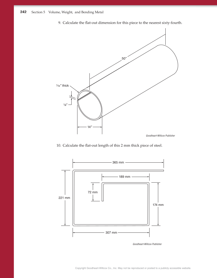 Math for Welders, 6th Edition page 242
