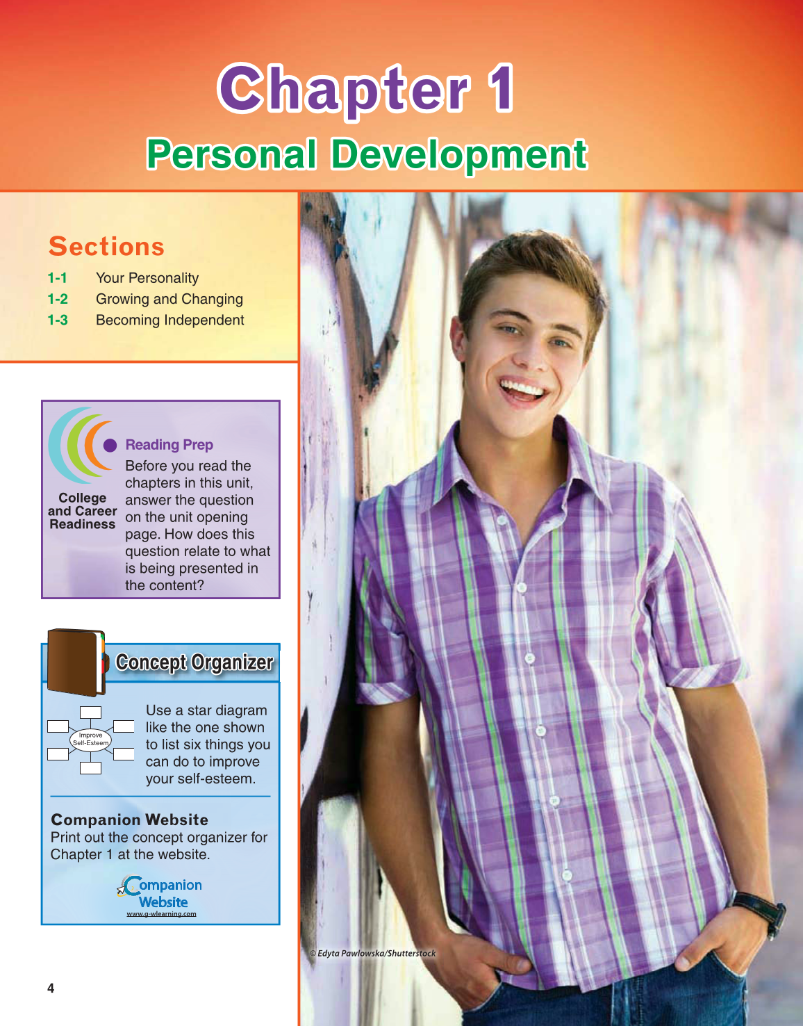 Preparing for Life and Career, 7th Edition page 4