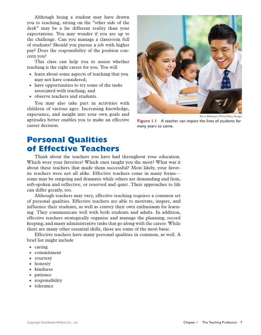 Teaching, 3rd Edition page 7