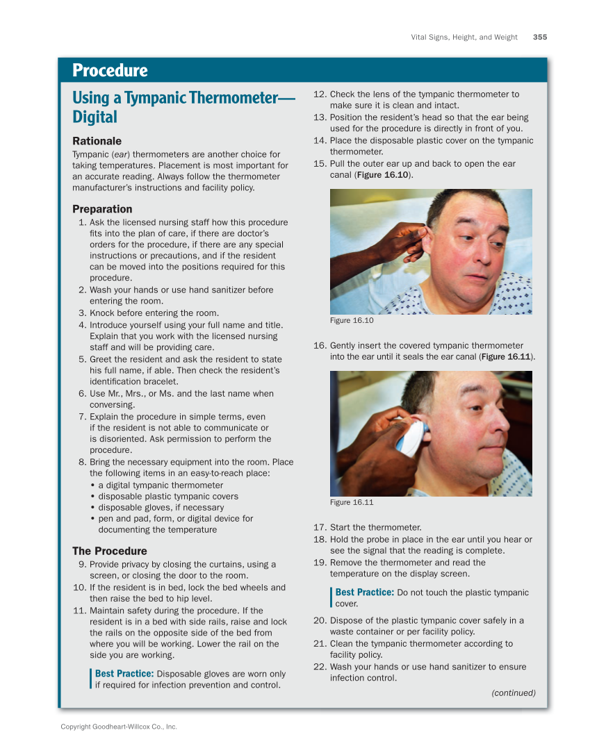 The Nursing Assistant: Essentials of Holistic Care, Brief Edition page 355