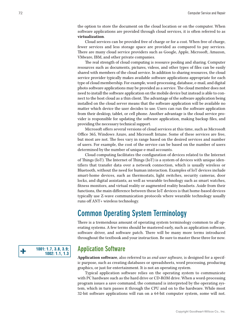 Computer Service and Repair, 5th Edition page 90