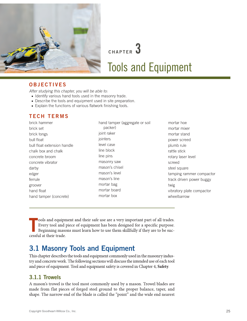 Modern Masonry: Brick, Block, Stone 9e, Textbook page 25
