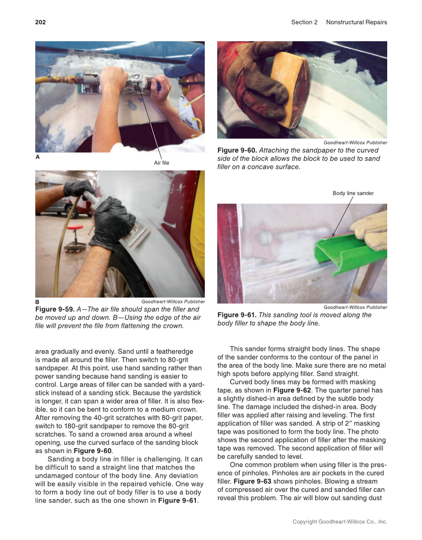 Auto Collision Repair and Refinishing 3e, Online Textbook page 202