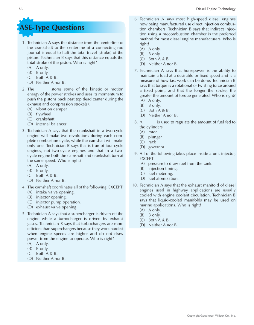 Diesel Engine Technology 9e page 86
