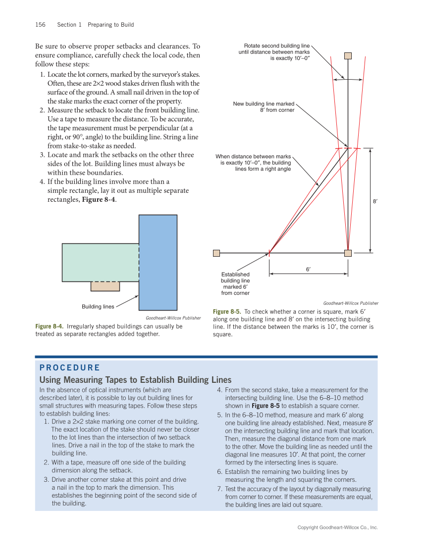 Modern Carpentry 13e, Textbook page 156