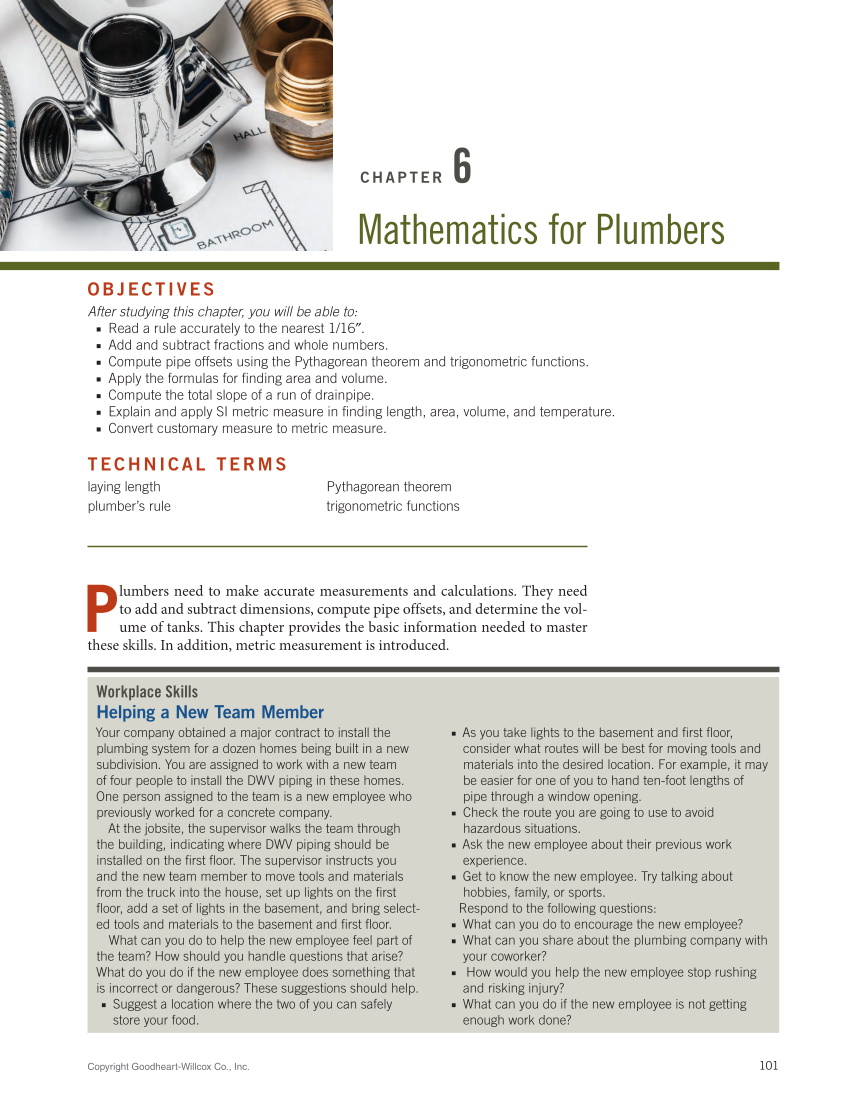 Modern Plumbing 9e page 101