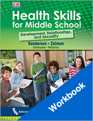 Health Skills for Middle School: Development, Relationships, and Sexuality Workbook