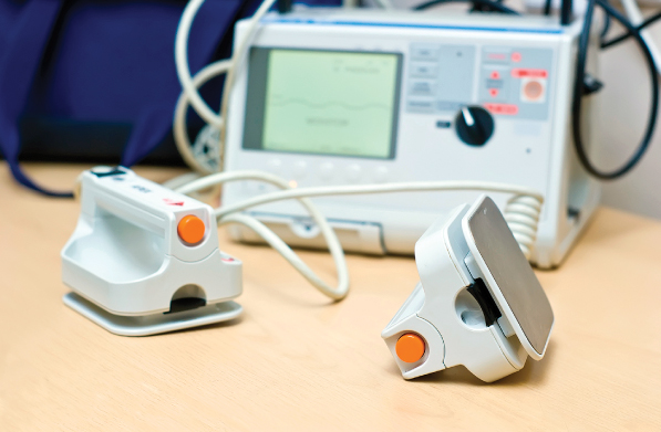 Defibrillator Size Example Tizra Reader