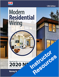 Modern Residential Wiring, 12th Edition, Online Instructor Resources