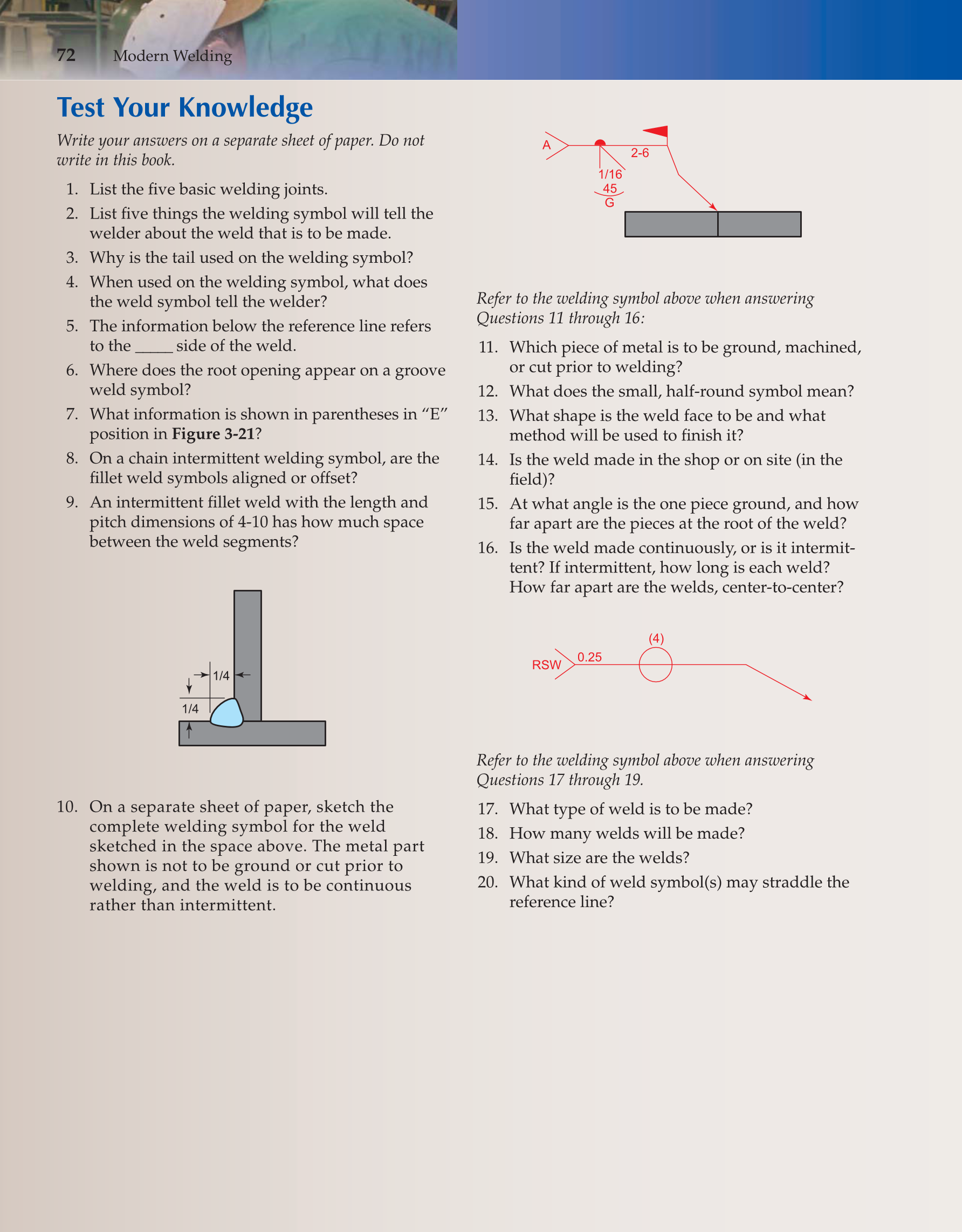 Printable Modern Welding 11th Edition Page 72