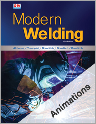Modern Welding, 12th Edition, Animations